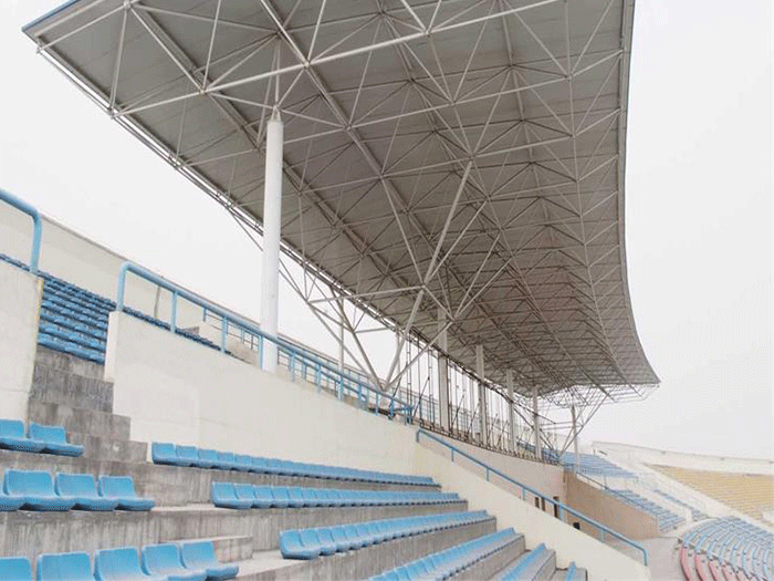 阜新四小体育馆网架